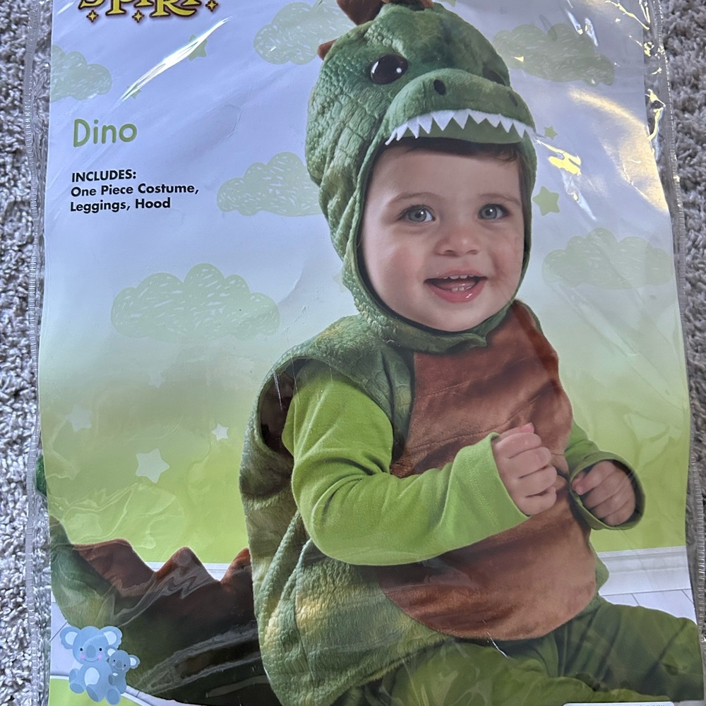 Toddler Dino Costume 12-18months